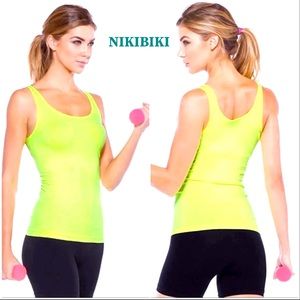 New NIKIBIKI Sport Moisture wicking Tank Top S/M & M/L